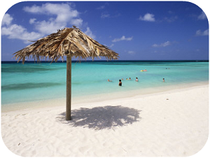 Strand van Aruba